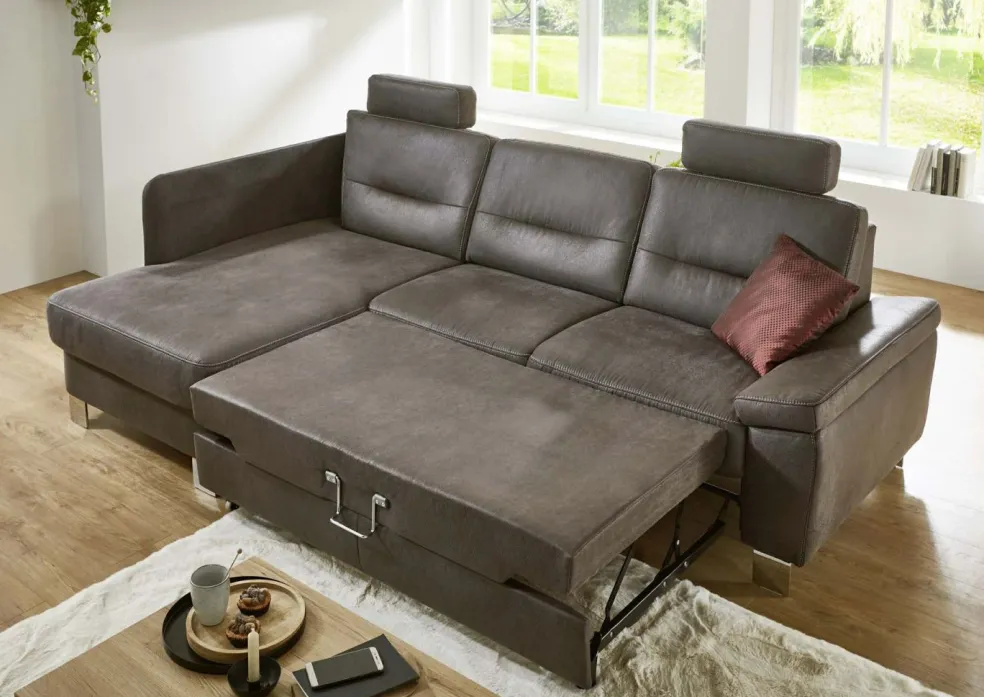 Canapé d'angle convertible PAULA
