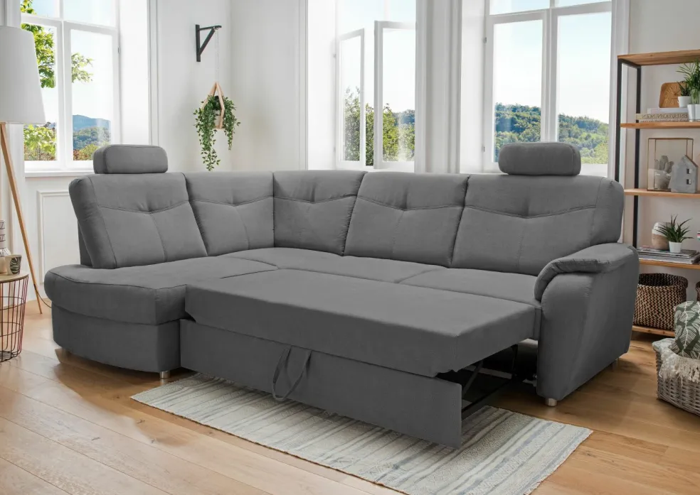 Canapé d'angle convertible EDINA