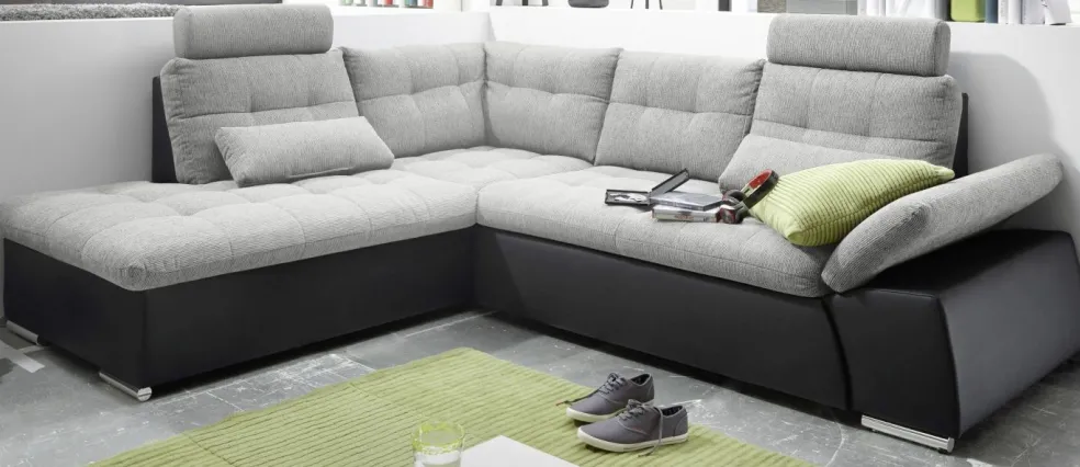 Canapé d'angle convertible JAKARTA