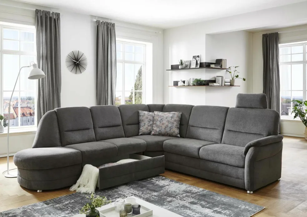 Canapé d'angle convertible DIAMAT Q