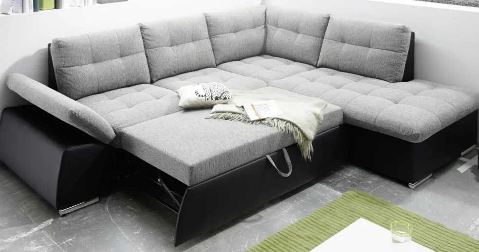 Canapé d'angle convertible JAKARTA
