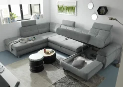 Canapé en U convertible ALBA