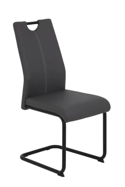 Chaise à piètement luge CORINNA S