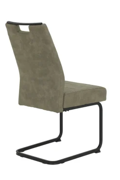 Chaise à piètement luge KERSTIN S