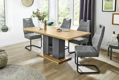 Chaise à piètement luge NICLAS