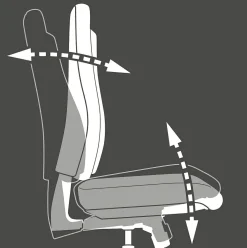 Chaise de bureau pivoatnte SITNESS PROFI 600