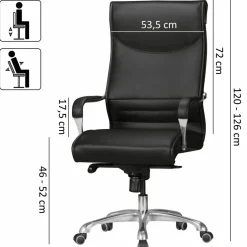 Chaise de bureau PRACHINBURI