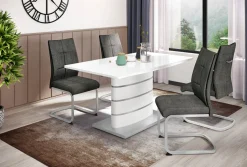 Chaise à piètement luge INES S XL