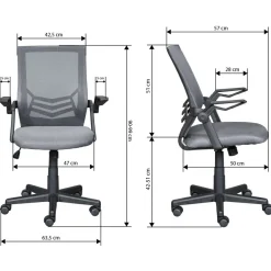 Chaise pivotante JILLI