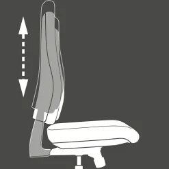 Chaise pivotante SITNESS BASIC 100