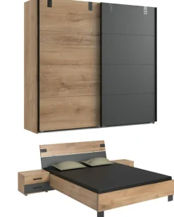 Chambre à coucher 4 éléments MALMÖ