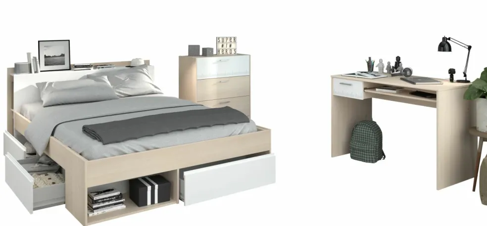 Chambre à coucher 3 éléments MOST 60