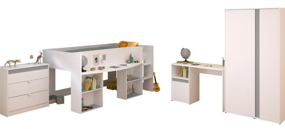 Chambre d'enfant 4 éléments PIROUETTE 11