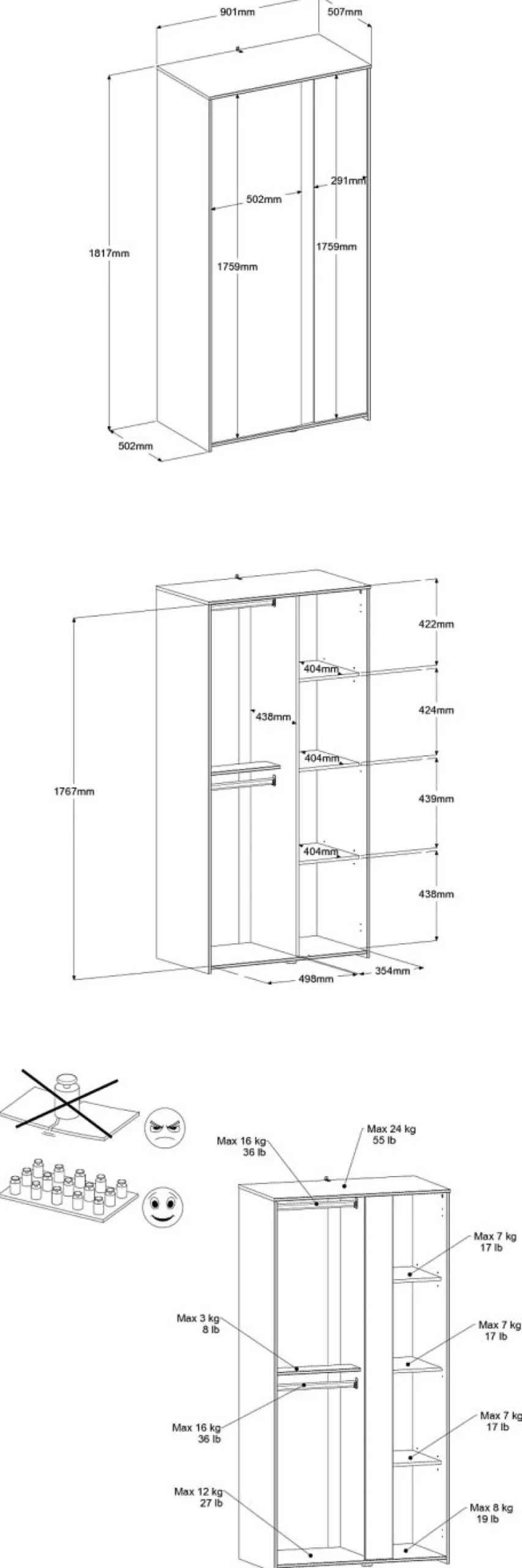 Chambre d'enfant 4 éléments PIROUETTE 11