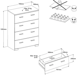Chambre enfant 3 éléments REVERSE 11