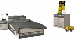 Chambre junior 4 éléments FABRIC 14