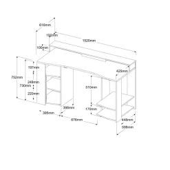 Chambre junior 4 éléments FABRIC 22