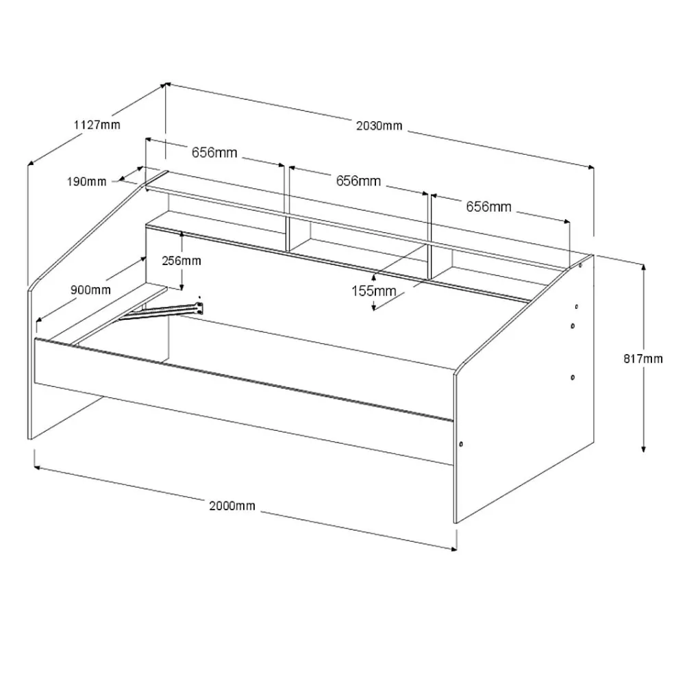 Chambre junior 3 éléments HOUSTON 41
