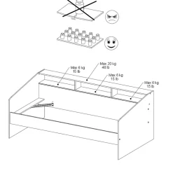Chambre junior 3 éléments HOUSTON 41