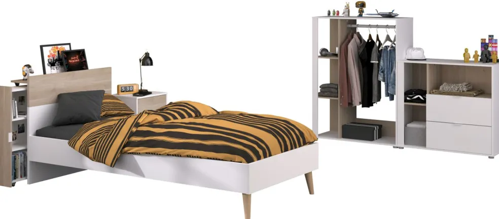 Chambre junior 5 éléments LAS VEGAS 5