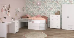 Chambre junior 4 éléments MILKY 11