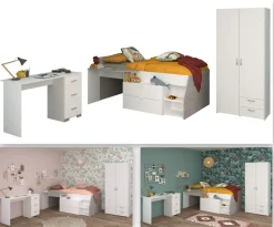 Chambre junior 3 éléments MILKY 13