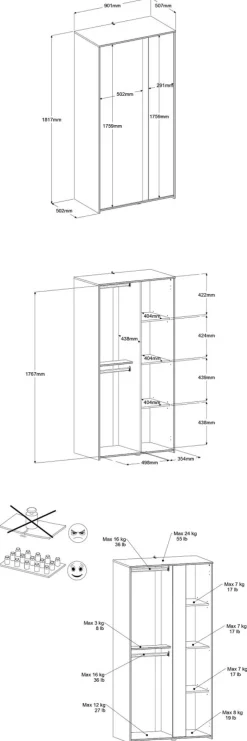 Chambre junior 7 éléments PIROUETTE 21