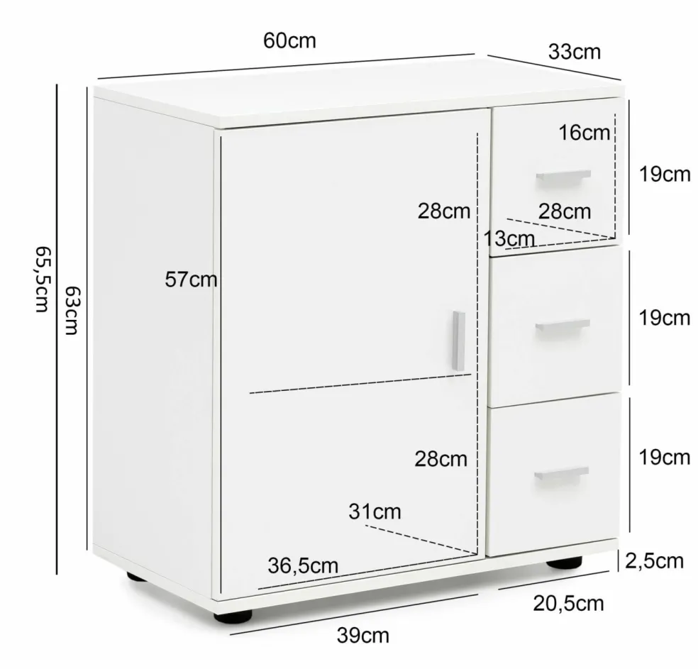 Commode de salle de bains BANG KRUAI