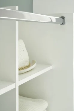 Dressing avec rideau en tissu JENKE