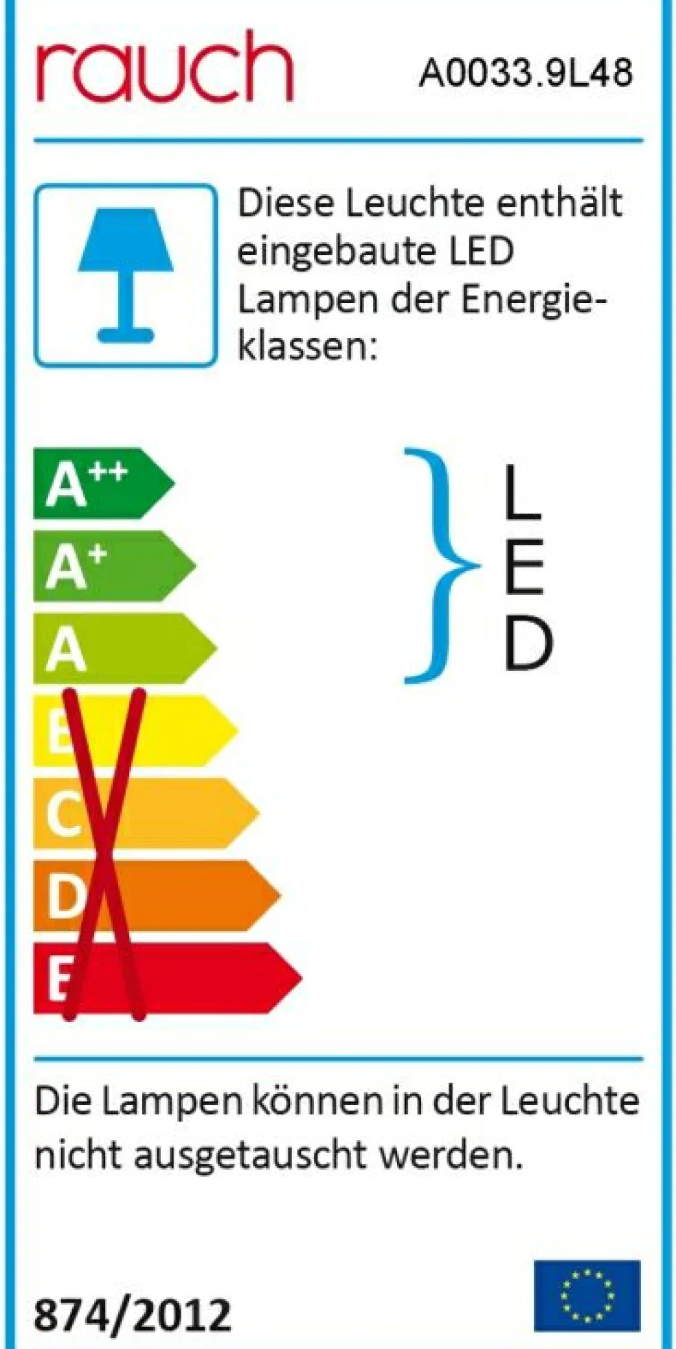 Eclairage LED par lot de 2 9L48