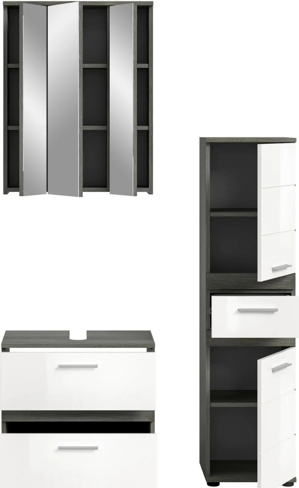 Ensemble salle de bains 3 éléments ASSELA