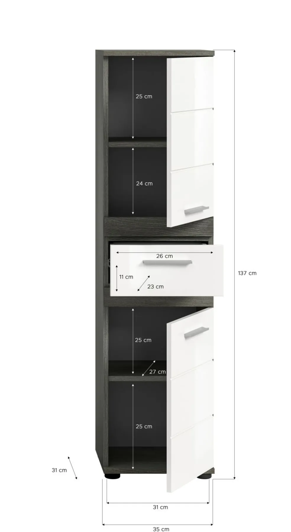 Ensemble salle de bains 3 éléments ASSELA