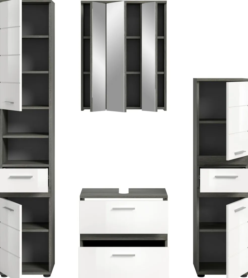 Ensemble salle de bains 4 éléments ASSELA