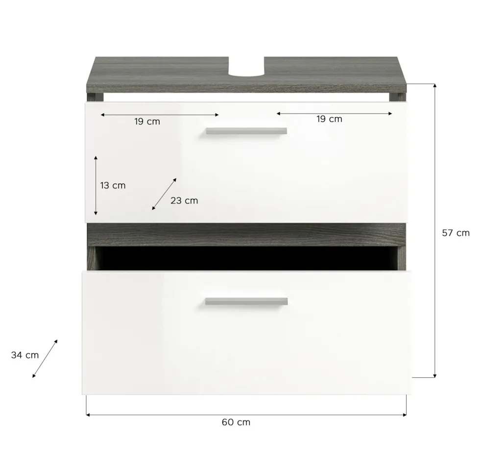 Ensemble salle de bains 4 éléments ASSELA