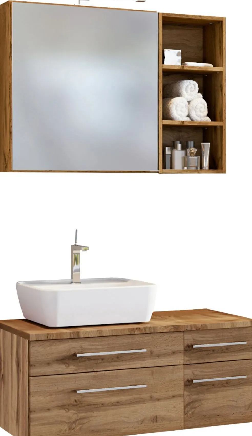 Ensemble salle de bains 4 éléments DAVOS