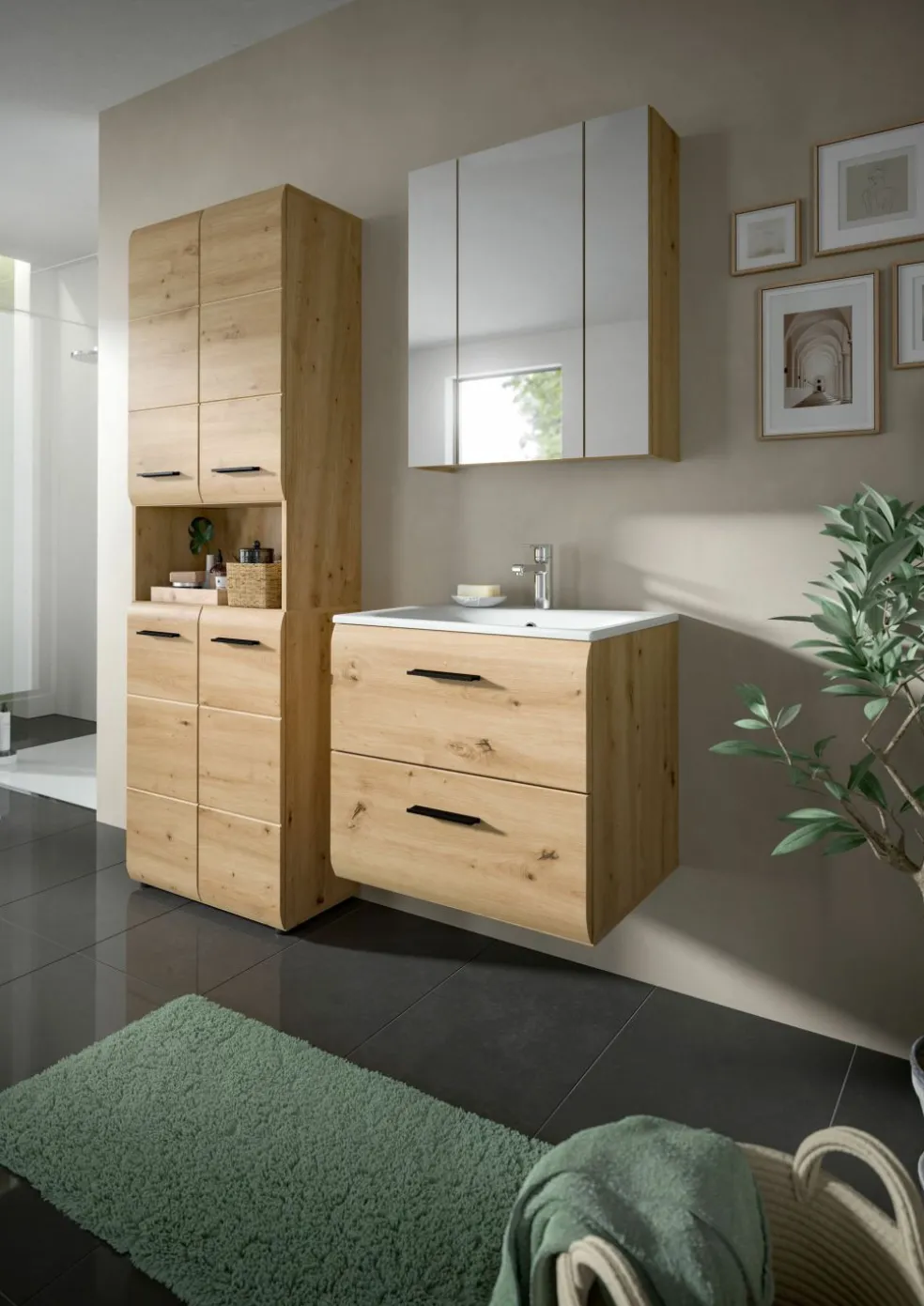 Ensemble salle de bains 3 éléments BONGA