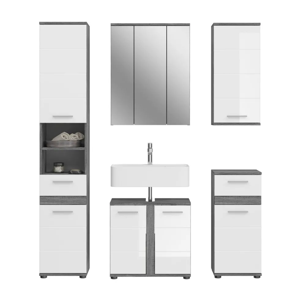 Ensemble salle de bains 5 éléments ASSELA