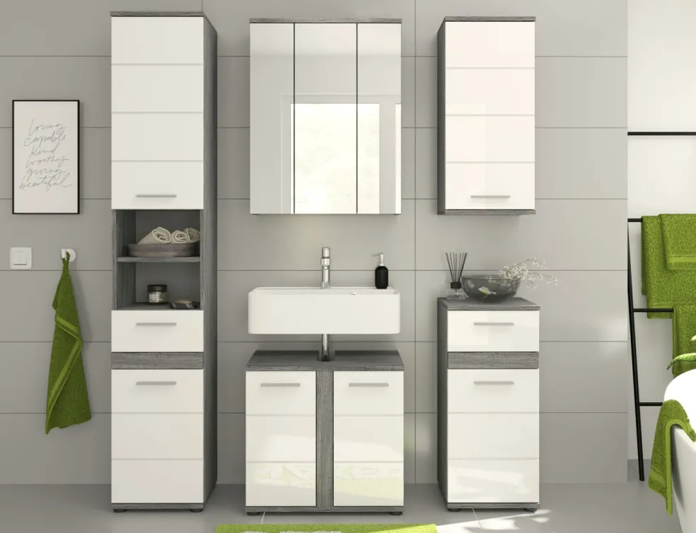 Ensemble salle de bains 5 éléments ASSELA