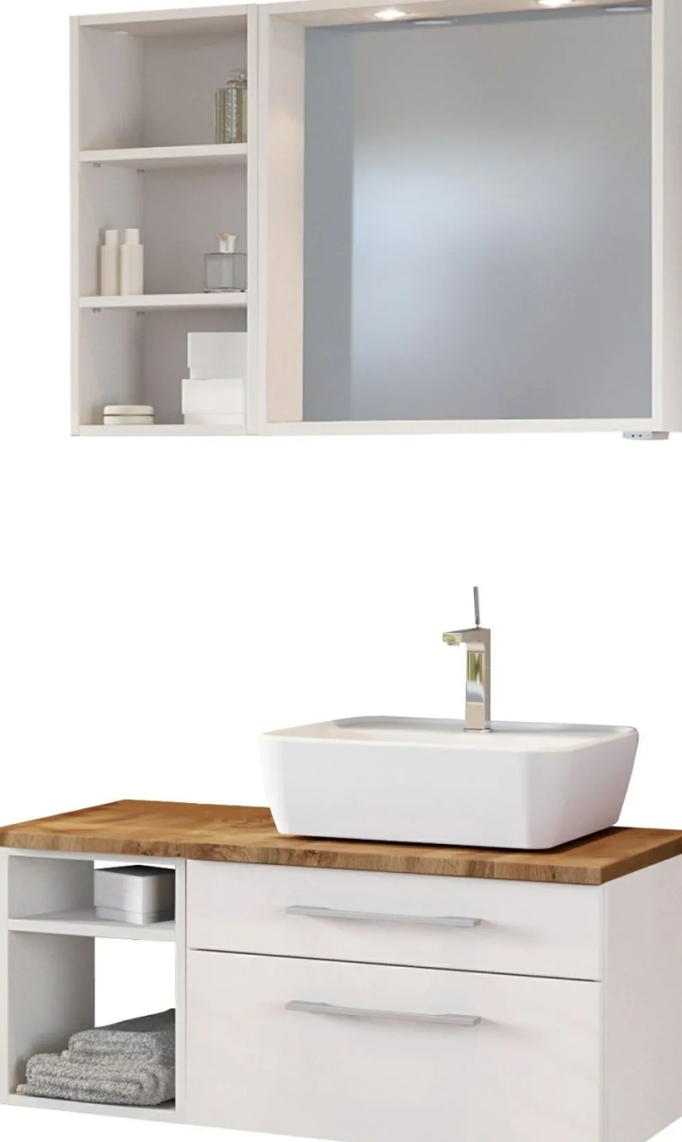 Ensemble salle de bains 4 éléments DAVOS