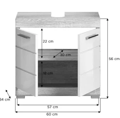 Ensemble salle de bains 4 éléments GIMBI