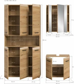 Ensemble salle de bains 3 éléments BONGA