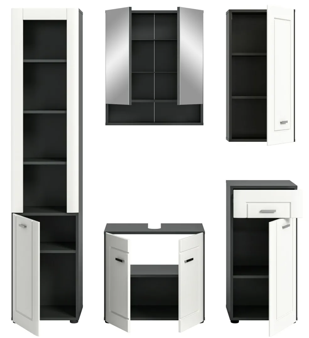 Ensemble salle de bains 5 éléments SODDO