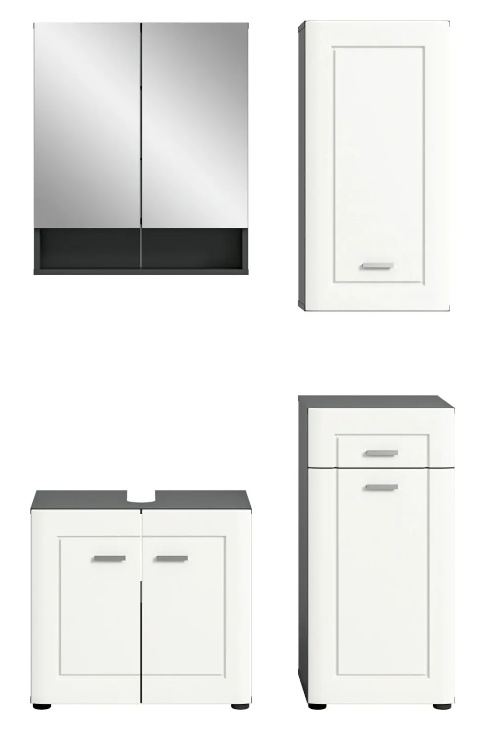 Ensemble salle de bains 4 éléments SODDO