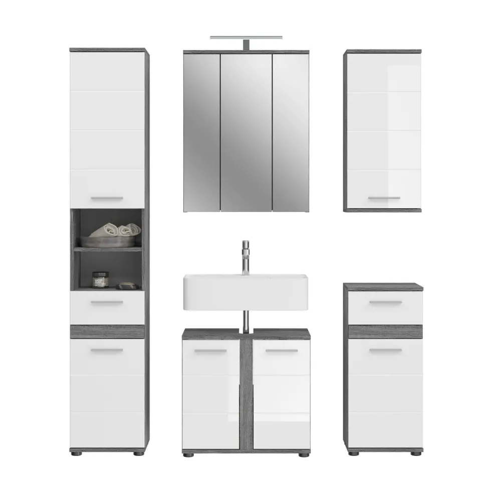 Ensemble salle de bains 5 éléments ASSELA