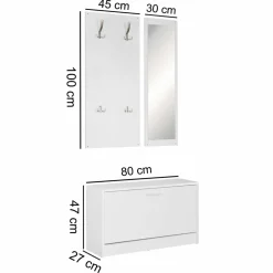 Ensemble vestiaire 3 éléments AREQUIPA