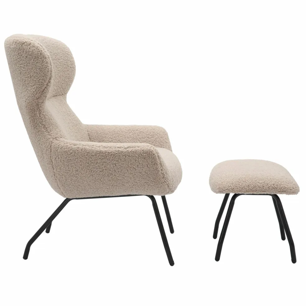 Fauteuil avec repose-pied 367803