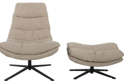 Fauteuil relax avec reopose-pied PORTO