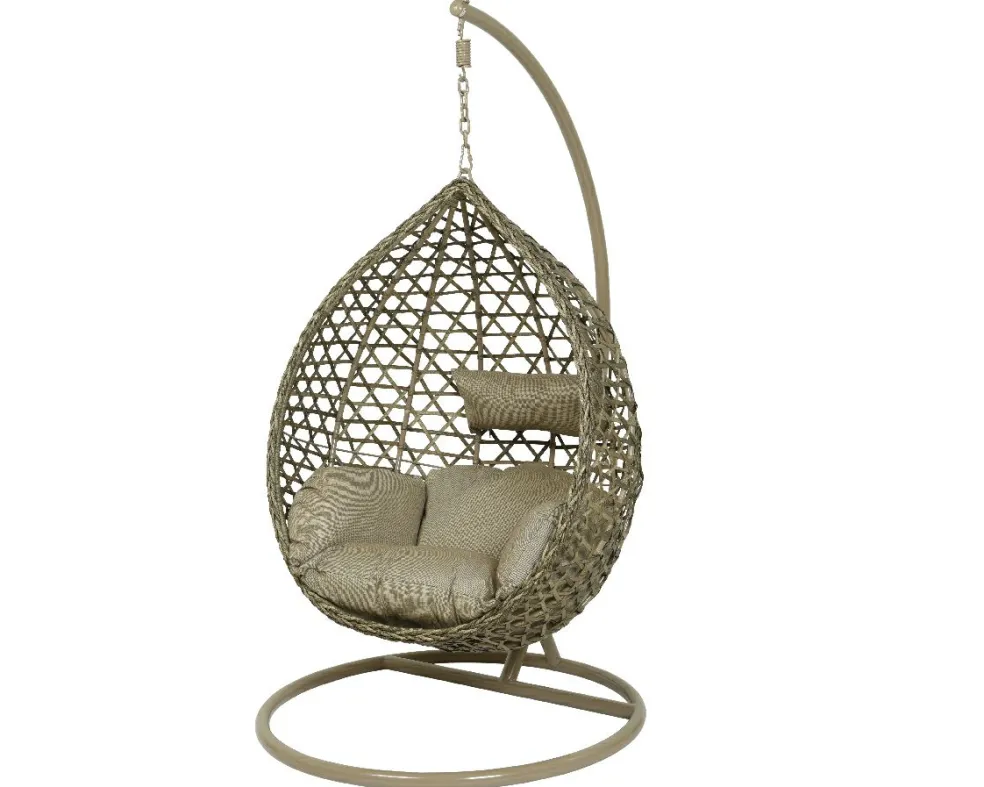 Fauteuil suspendu ton taupe MONTREAL