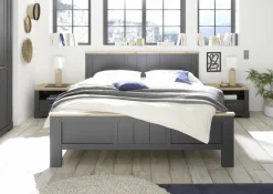 Lit avec 2 chevets ELASTIR