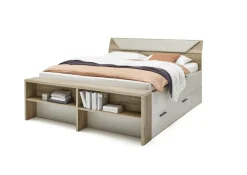 Lit avec chevets JULIA 2